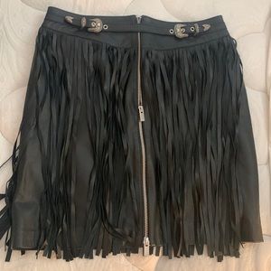 The kooples fringe skirt - size 2